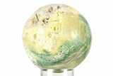 Polished Purple Botryoidal Grape Agate Sphere - Indonesia #360095-1